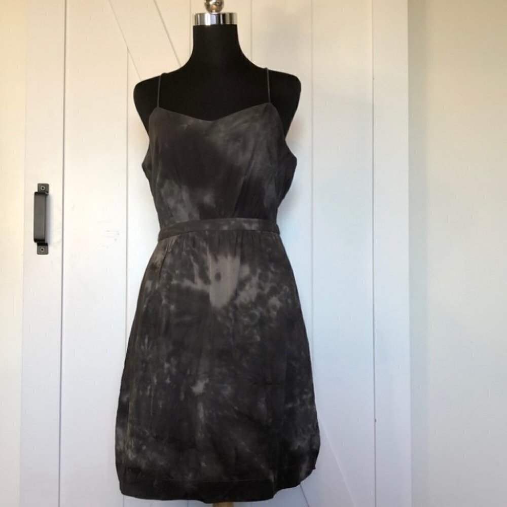 TEMPERANCE lined tie dye mini dress sz sm